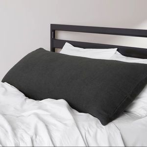 Vintage Linen Body Pillow Cover (100% linen)